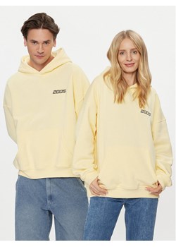2005 Bluza Unisex Basic Żółty Relaxed Fit ze sklepu MODIVO w kategorii Bluzy męskie - zdjęcie 181042560