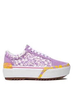 Vans Tenisówki Old Skool Stac VN0A4U15BD91 Fioletowy ze sklepu MODIVO w kategorii Trampki damskie - zdjęcie 181042612