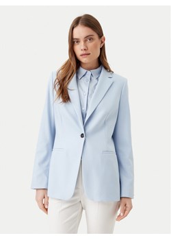 Tommy Hilfiger Marynarka WW0WW39977 Błękitny Regular Fit ze sklepu MODIVO w kategorii Marynarki damskie - zdjęcie 181042631