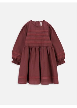 Coccodrillo Sukienka codzienna ZC3128103CGK Bordowy Regular Fit ze sklepu MODIVO w kategorii Sukienki dziewczęce - zdjęcie 181042673