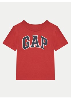 Gap T-Shirt 609749-05 Czerwony Regular Fit ze sklepu MODIVO w kategorii T-shirty chłopięce - zdjęcie 181042744