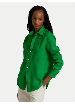 Polo Ralph Lauren Koszula 211970730009 Zielony Classic Fit ze sklepu MODIVO w kategorii Koszule damskie - zdjęcie 181042821