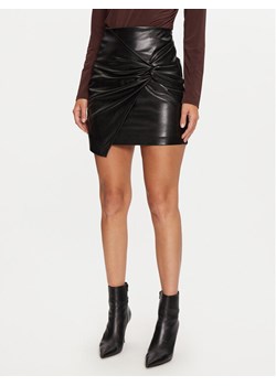 Guess Spódnica z imitacji skóry Laure W4BD61 WGIK0 Czarny Slim Fit ze sklepu MODIVO w kategorii Spódnice - zdjęcie 181042894