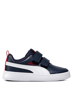 Puma Sneakersy Courtflex V2 V Ps 371543 01 Granatowy ze sklepu MODIVO w kategorii Trampki dziecięce - zdjęcie 181042924