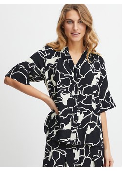 Fransa Bluzka 20611878 Czarny Relaxed Fit ze sklepu MODIVO w kategorii Bluzki damskie - zdjęcie 181043092