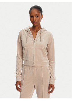 Juicy Couture Bluza Madison JCWA122001 Beżowy Slim Fit ze sklepu MODIVO w kategorii Bluzy damskie - zdjęcie 181043131