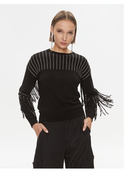Pinko Sweter Libellula 102082 A19L Czarny Regular Fit ze sklepu MODIVO w kategorii Swetry damskie - zdjęcie 181043151