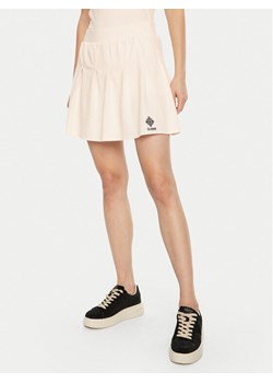Guess Spódnica mini V5RD00 KCOK1 Biały Regular Fit ze sklepu MODIVO w kategorii Spódnice - zdjęcie 181043244