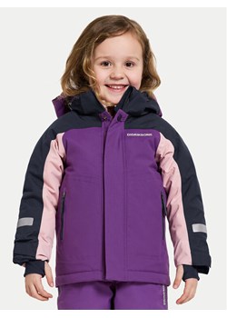 Didriksons Kurtka zimowa Neptun 505472 Fioletowy Regular Fit ze sklepu MODIVO w kategorii Kurtki dziewczęce - zdjęcie 181043414