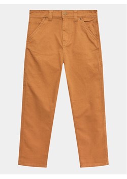 Lee Spodnie materiałowe Carpenter LEE0019 Brązowy Regular Fit ze sklepu MODIVO w kategorii Spodnie chłopięce - zdjęcie 181043502