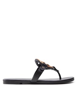 Tory Burch Japonki Metal Miller 136593 Czarny ze sklepu MODIVO w kategorii Klapki damskie - zdjęcie 181043513