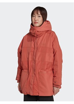 adidas Kurtka przejściowa Parka HK5248 Pomarańczowy Loose Fit ze sklepu MODIVO w kategorii Kurtki damskie - zdjęcie 181043603