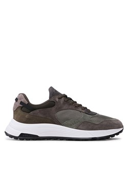 HOGAN Sneakersy HXM5630DM90MM9 Szary ze sklepu MODIVO w kategorii Buty sportowe męskie - zdjęcie 181043614