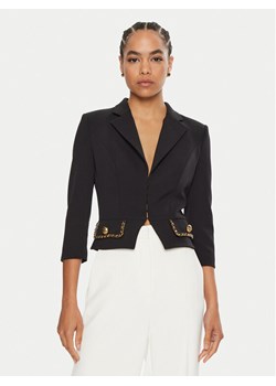 Elisabetta Franchi Marynarka GI-T85-46E2 Czarny Regular Fit ze sklepu MODIVO w kategorii Marynarki damskie - zdjęcie 181043684