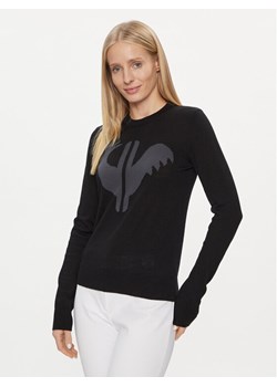 Rossignol Sweter Alya RLIWO19 Czarny Regular Fit ze sklepu MODIVO w kategorii Swetry damskie - zdjęcie 181043814