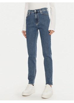 Calvin Klein Jeans Jeansy J20J224030 Niebieski Mom Fit - id: 0000304067501 - marki Calvin Klein - 181043862 Calvin Klein Jeans Jeansy J20J224030 Niebieski Mom Fit ze sklepu MODIVO w kategorii Jeansy damskie - zdjęcie 181043862