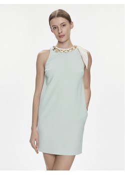 Elisabetta Franchi Sukienka koktajlowa AB-573-41E2-V400 Niebieski Regular Fit ze sklepu MODIVO w kategorii Sukienki - zdjęcie 181043891