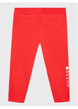 Guess Legginsy K2BB00 J1313 Beżowy Slim Fit ze sklepu MODIVO w kategorii Legginsy niemowlęce - zdjęcie 181043964