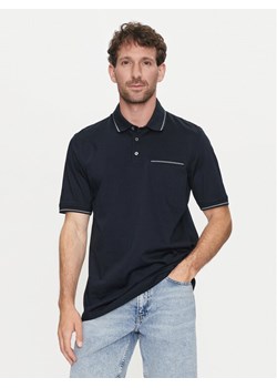 Bugatti Polo 8151 55100A Granatowy Regular Fit ze sklepu MODIVO w kategorii T-shirty męskie - zdjęcie 181043974