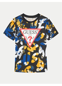 Guess T-Shirt L4YI04 K8HM3 Kolorowy Classic Fit ze sklepu MODIVO w kategorii T-shirty chłopięce - zdjęcie 181043991