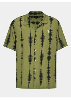 HUF Koszula Seismogram BU00176 Zielony Regular Fit ze sklepu MODIVO w kategorii Koszule męskie - zdjęcie 181044180