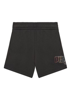 Puma Szorty sportowe Ess Logo Lab 685859 Czarny Regular Fit ze sklepu MODIVO w kategorii Spodenki chłopięce - zdjęcie 181044182
