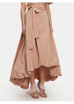 PINKO Spódnica trapezowa Taffeta 104913 Y3LE Beżowy Regular Fit ze sklepu MODIVO w kategorii Spódnice - zdjęcie 181044184