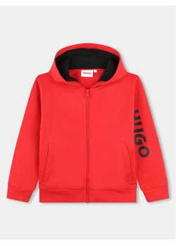 Hugo Bluza G00030 S Czerwony Regular Fit - id: 0000303638832 - marki Hugo Boss - 181044220 Hugo Bluza G00030 S Czerwony Regular Fit ze sklepu MODIVO w kategorii Bluzy chłopięce - zdjęcie 181044220
