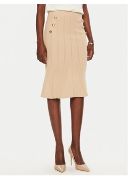 Marciano Guess Spódnica midi 5RGD07 5810Z Beżowy Regular Fit ze sklepu MODIVO w kategorii Spódnice - zdjęcie 181044343