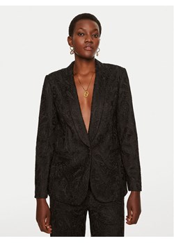 TWINSET Marynarka 242TP2460 Czarny Straight Fit ze sklepu MODIVO w kategorii Marynarki damskie - zdjęcie 181044374