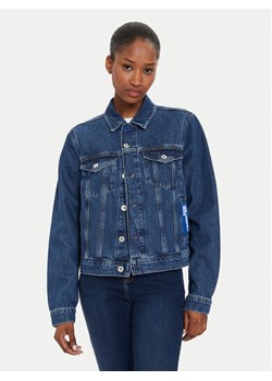 Karl Lagerfeld Jeans Kurtka jeansowa 240J1404 Niebieski Regular Fit ze sklepu MODIVO w kategorii Kurtki damskie - zdjęcie 181044481