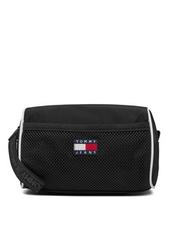 Tommy Jeans Kosmetyczka Tjw Heritage Washbag AW0AW15831 Czarny ze sklepu MODIVO w kategorii Kosmetyczki - zdjęcie 181044543