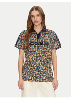 adidas Polo Liberty London Football JC7786 Kolorowy Loose Fit ze sklepu MODIVO w kategorii Bluzki damskie - zdjęcie 181044573