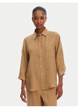 Marella Koszula Boboli1 2515111232 Beżowy Regular Fit ze sklepu MODIVO w kategorii Koszule damskie - zdjęcie 181044604