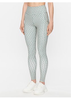 Guess Legginsy V3GB02 MC03W Zielony Slim Fit ze sklepu MODIVO w kategorii Spodnie damskie - zdjęcie 181044674
