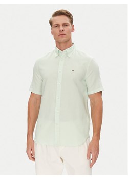 Tommy Hilfiger Koszula MW0MW40703 Zielony Regular Fit ze sklepu MODIVO w kategorii Koszule męskie - zdjęcie 181044882