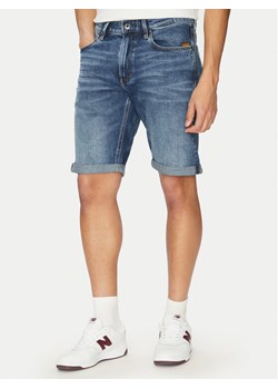 G-Star Raw Szorty jeansowe Mosa D24430-C052 C606 Niebieski Regular Fit ze sklepu MODIVO w kategorii Spodenki męskie - zdjęcie 181044902