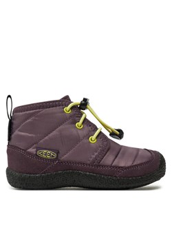 Keen Śniegowce Howser II Waterproof Chukka 1029432 Fioletowy ze sklepu MODIVO w kategorii Buty zimowe dziecięce - zdjęcie 181044962