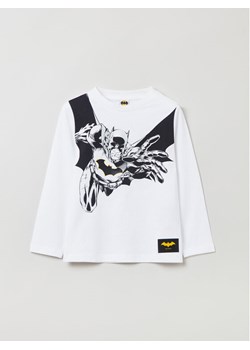 OVS Bluzka BATMAN 1684458 Biały Regular Fit ze sklepu MODIVO w kategorii T-shirty chłopięce - zdjęcie 181045143