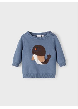 NAME IT Sweter 13209866 Niebieski Regular Fit ze sklepu MODIVO w kategorii Bluzy i swetry - zdjęcie 181045150