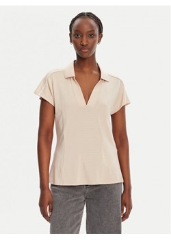 Liu Jo Sport T-Shirt TA5183 J4883 Beżowy Regular Fit ze sklepu MODIVO w kategorii Bluzki damskie - zdjęcie 181045151