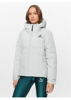 adidas Kurtka puchowa Traveer COLD.RDY IK3141 Szary Regular Fit - id: 0000302824489 - marki adidas - 181045160 adidas Kurtka puchowa Traveer COLD.RDY IK3141 Szary Regular Fit ze sklepu MODIVO w kategorii Kurtki damskie - zdjęcie 181045160