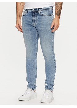 Calvin Klein Jeans Jeansy J30J326524 Niebieski Skinny Fit ze sklepu MODIVO w kategorii Jeansy męskie - zdjęcie 181045220