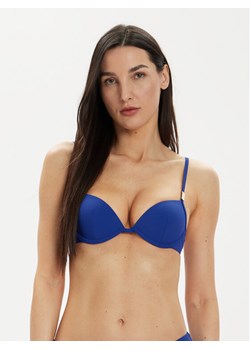 Calvin Klein Swimwear Góra od bikini KW0KW02383 Granatowy ze sklepu MODIVO w kategorii Stroje kąpielowe - zdjęcie 181045242