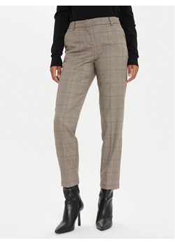 Morgan Chinosy 242-PICTA.F Beżowy Slim Fit ze sklepu MODIVO w kategorii Spodnie damskie - zdjęcie 181045404