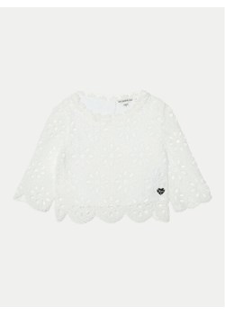 Guess Bluzka J5RH04 WGWR0 Biały Regular Fit ze sklepu MODIVO w kategorii Bluzki dziewczęce - zdjęcie 181045491
