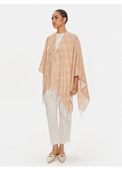 Liu Jo Ponczo 2F4015 T0300 Różowy Relaxed Fit - id: 8054944873659 - marki Liu Jo - 181045694 Liu Jo Ponczo 2F4015 T0300 Różowy Relaxed Fit ze sklepu MODIVO w kategorii Poncza - zdjęcie 181045694