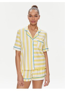 DKNY Piżama YI50003 Żółty Regular Fit ze sklepu MODIVO w kategorii Piżamy damskie - zdjęcie 181045700