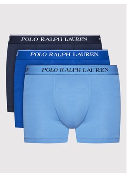 Polo Ralph Lauren Komplet 3 par bokserek 714835885009 Niebieski ze sklepu MODIVO w kategorii Majtki męskie - zdjęcie 181045790