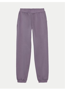 4F Spodnie dresowe 4FJWAW24TTROF754 Fioletowy Regular Fit ze sklepu MODIVO w kategorii Spodnie dziewczęce - zdjęcie 181045903